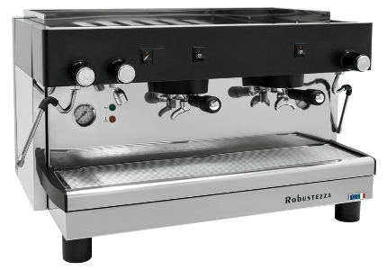 Кофемашина Robustezza STH2M/ черная+высокая группа 1ф, полуавтомат
