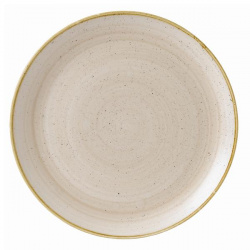Купить тарелка мелкая 32,4см, без борта, stonecast, цвет nutmeg cream snmsev121 – цена от завода, доставка до двери | RuOborudovanie.ru