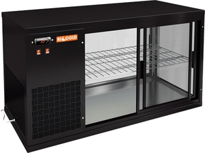 Витрина тепловая Hicold Vrl 1300 L Black