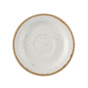 Блюдце 15СМ Stonecast, цвет Barley White Swhsvsm1
