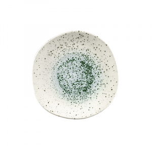 Тарелка мелкая "ВОЛНА" 26,4СМ, без борта, цвет Mineral Green, Studio Prints Mngrog101