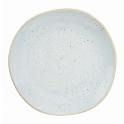 Купить тарелка мелкая "волна" 26,4см, без борта, stonecast, цвет duck egg blue sdesog101 – цена от завода, доставка до двери | RuOborudovanie.ru