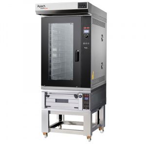 Печь конвекционная Apach K10TlHSE DP+E218PA с подом на подставке без направляющих электр