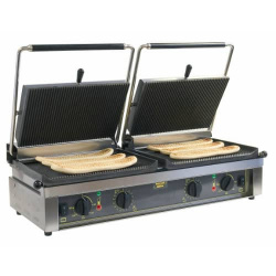Гриль контактный Roller Grill Double Panini Ft – купить в RuOborudovanie.ru с доставкой до двери Купить гриль контактный roller grill double panini ft – цена от завода, доставка до двери | RuOborudovanie.ru