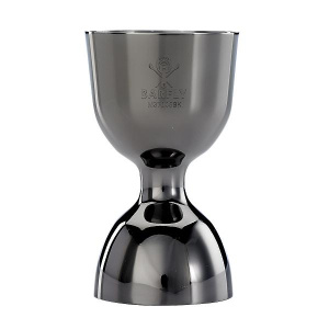 Джиггер Mercer Culinary M37006Bk 30/60, утяжеленный, черная сталь