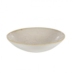 Купить тарелка глубокая 18,2см 0,426л, без борта, stonecast, цвет nutmeg cream snmsevb71 – цена от завода, доставка до двери | RuOborudovanie.ru
