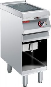 Жарочная поверхность Angelo Po 0G1FT2E электр.ребристая 29,5*52,5 см с 1 зон.нагр.
