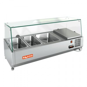Витрина для ингридиентов Hicold VRTG 1000 настольная к PZE3