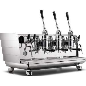 Кофемашина традиционная Victoria Arduino VA 358 White Eagle Leva 3 gr 380V, Steelux+Cupwarmer+Led