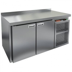 Купить стол охлаждаемый hicold sn 11/tn m (-2+10), 2 двери, 1390х600х850, на колёсах – цена от завода, доставка до двери | RuOborudovanie.ru