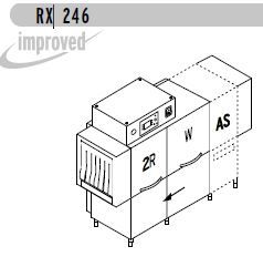 Купить машина посудомоечная dihr rx 246 as dx+dde+dr64+hr10 – цена от завода, доставка до двери | RuOborudovanie.ru