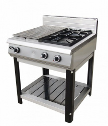 Купить плита 2 конфорочная grill master ф4жтлспг (на подставке) газ 50031 – цена от завода, доставка до двери | RuOborudovanie.ru