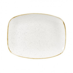 Купить блюдо прямоугольное chefs 26,1х20,2см, без борта, stonecast, цвет barley white swhsobl31 – цена от завода, доставка до двери | RuOborudovanie.ru