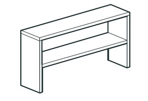 Полка настольная закрытая Apach Chef Line Losc35170T2Cs
