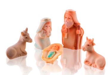 Форма для шок. 3D "РОЖДЕСТВО христово" объемная, силикон, 30Sm077