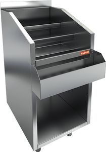 Лестница ликёрная HiCold НБмлЛ-8/5БК с бортом и карманом 800х600х850мм