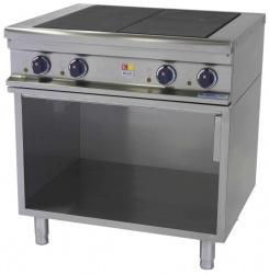 Купить плита 4 конфорочная kogast esk-t47/p 55825 700 серии – цена от завода, доставка до двери | RuOborudovanie.ru