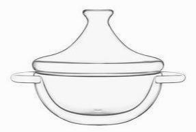 Набор салатников Luigi Bormioli Thermic Glass с крышкой 2ШТ H8,9См 185МЛ стекло 11873/01
