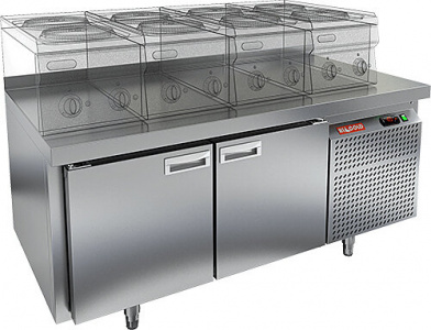Стол с охлаждающим шкафом Hicold Gn11/Tn Lt Sh
