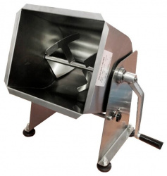 Фаршемешалка Kocateq FME30T ручная 30 л c откидным бункером, 1 осью и подкл. к приводу G12 – купить в RuOborudovanie.ru с доставкой до двери Купить фаршемешалка kocateq fme30t ручная 30 л c откидным бункером, 1 осью и подкл. к приводу g12 – цена от завода, доставка до двери | RuOborudovanie.ru