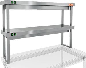 Полка тепловая Hicold TP2-7/4 двухъярусная настольная (700х400х800мм)