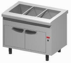 Купить мармит универальный emainox 8eab11 8045014 с нейтральным шкафом – цена от завода, доставка до двери | RuOborudovanie.ru