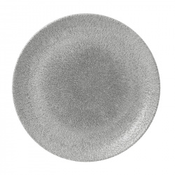 Купить тарелка мелкая 28,8см, без борта, цвет raku jasper grey, studio prints rkgjev111 – цена от завода, доставка до двери | RuOborudovanie.ru