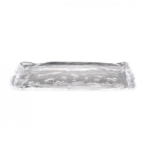 Блюдо стеклянное ЛЕД прозрачное 34Х11СМ H2См, Frost Xglas-340