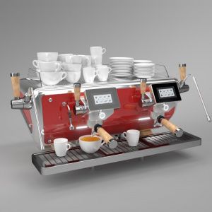 Кофемашина Astoria Saep Frc/2 Storm4000 красный/хром C.M.A.
