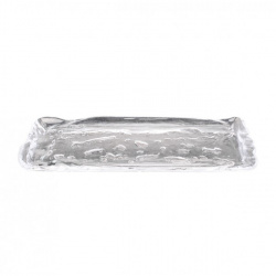 Блюдо стеклянное ЛЕД прозрачное 34Х11СМ H2См, Frost Xglas-340