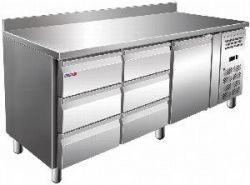 Стол холодильный Cooleq Gn3260Tn бортик 6 ящиков+1 дверь – купить в RuOborudovanie.ru с доставкой до двери Купить стол холодильный cooleq gn3260tn бортик 6 ящиков+1 дверь – цена от завода, доставка до двери | RuOborudovanie.ru
