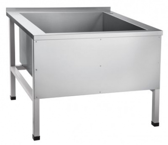 Ванна 1-о секц. моечная (котломойка) ВМП-9-1 (800х800х500) краш.210000801156