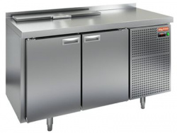 Купить стол для салатов hicold sl1-11gn (1/3) (+2+10), 2 двери, 1390х700х850мм – цена от завода, доставка до двери | RuOborudovanie.ru