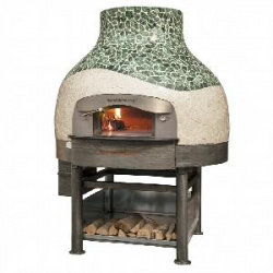 Печь для пиццы Morello Forni Lp100 Cupola Volcan Mosaic на дровах