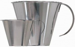 Купить стакан мерный linden металл 0,25л с открытой ручкой d10см h7,3см 512302-03 – цена от завода, доставка до двери | RuOborudovanie.ru