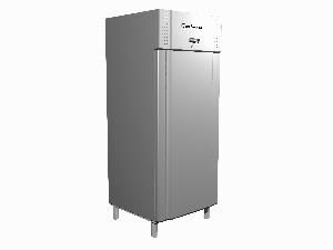 Шкаф морозильный Carboma F560 Inox нерж. с глухой дверью