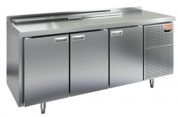 Купить стол для салатов hicold sl1-111gn (1/3) (+2+10), 3 двери, 1835х700х850мм – цена от завода, доставка до двери | RuOborudovanie.ru