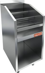 Лестница ликёрная HiCold НБмлЛ-7/7Б с бортом 700х700х850мм