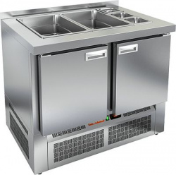 Купить стол для салатов hicold sle3-11gn без крышки (+2+10), 2 дв,1000х700х850мм, ниж.агр. – цена от завода, доставка до двери | RuOborudovanie.ru