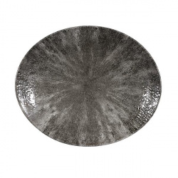 Купить блюдо овальное 27х22,9см, без борта, цвет stone quartz black, studio prints stqbop581 – цена от завода, доставка до двери | RuOborudovanie.ru