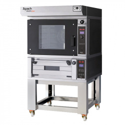 Купить печь конвекционная apach k5tlowhse dp+e2218pa с подом на подставке без направляющих – цена от завода, доставка до двери | RuOborudovanie.ru