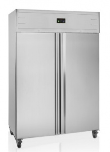 Шкаф морозильный Tefcold Guf140 нерж. на 1166л с глухой дверью
