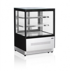 Купить витрина кондитерская tefcold lpd900f/black черная/нерж холодильная – цена от завода, доставка до двери | RuOborudovanie.ru