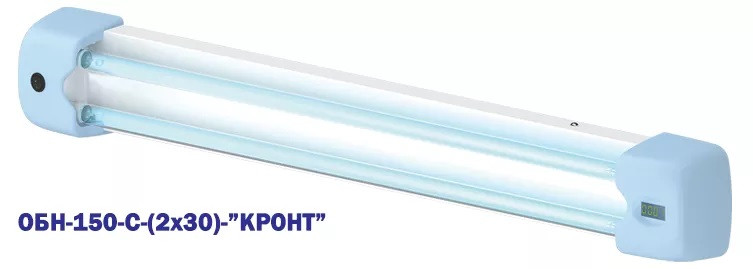 Облучатель ультрафиолетовый бактерицидный настенный (ОБН-150-1-2х30-"КРОНТ")