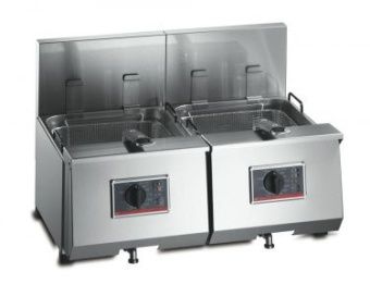 Фритюрница Fri Fri Profi+8 + 8(650952) c 2 ванной 2x 8-9.5л электрическая настольная – купить в Москве по цене завода