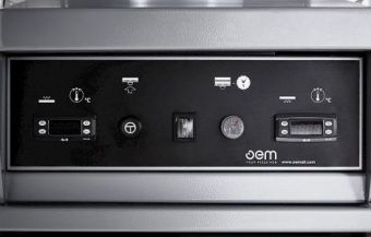 Пресс для пиццы Oem-ali PF45MTE с бортиком 4мм, краст 45см, термический, электрон.термоста – купить в Москве по цене завода