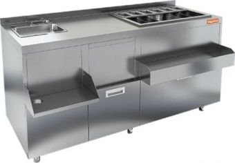 Барная станция Hicold НБМКС-15/7БПК с бортом – купить в Москве по цене завода