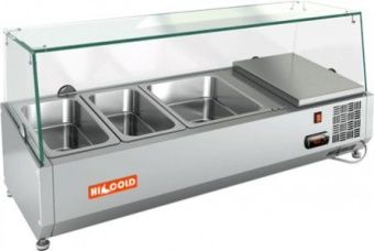Витрина для ингридиентов Hicold VRTG1000 – купить в Москве по цене завода