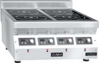 Плита индукционная Abat КИП-47Н-5,0 арт.71000019570 4-х конфорочная настольная – купить в Москве по цене завода