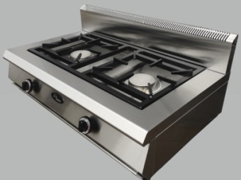 Плита газовая Grill Master Ф2ЖТЛПГ(п) ГАЗ (50019) настольная 2конф. уилен.18кВт 1000х600х330 – купить в Москве по цене завода